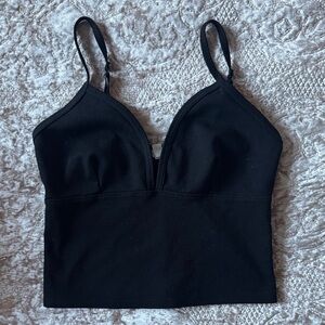 Urban Outfitters Black Crop Top